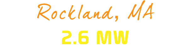 Rockland, MA 2.6 MW 